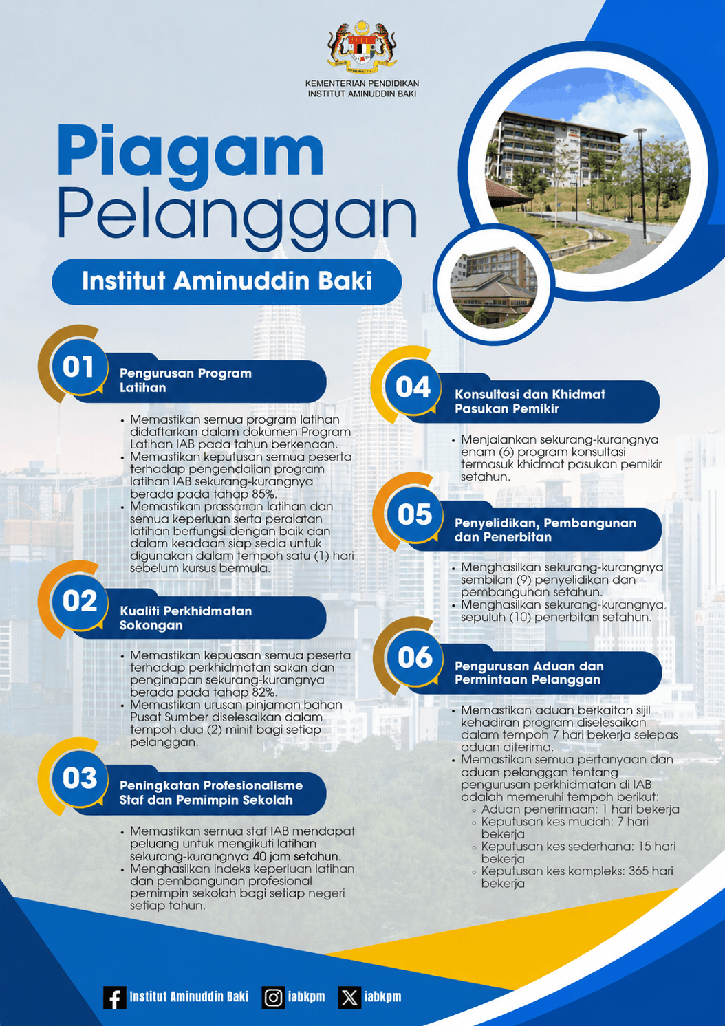Piagam Pelanggan IAB vs min