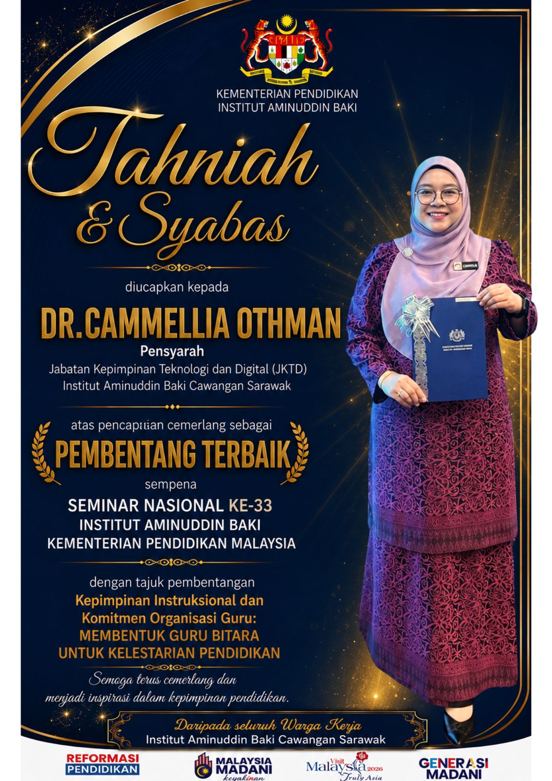 SN PEMBENTANG TERBAIK DR CAMM