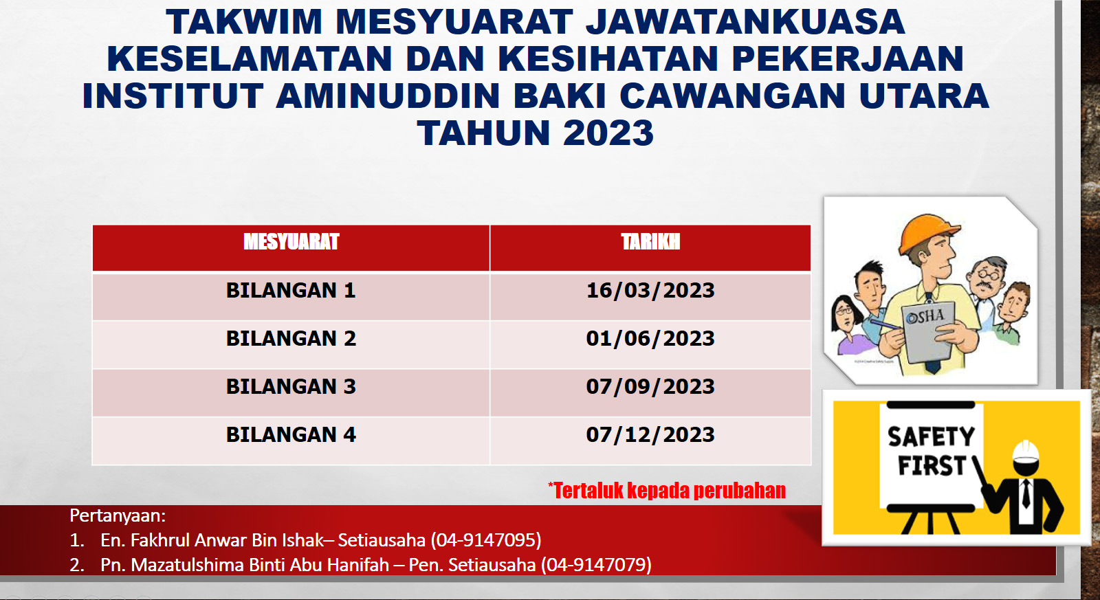 takwim 2023