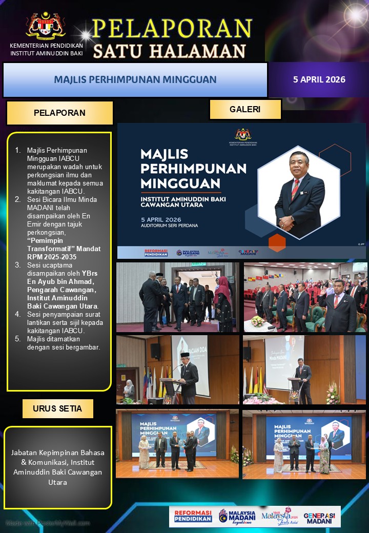 OPR MAJLIS PERHIMPUNAN MINGGUAN