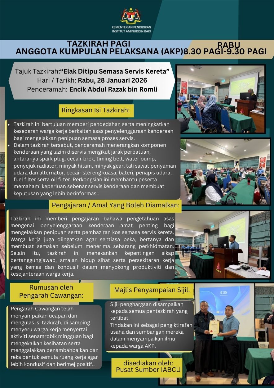 jan2026 tazkirah 2501