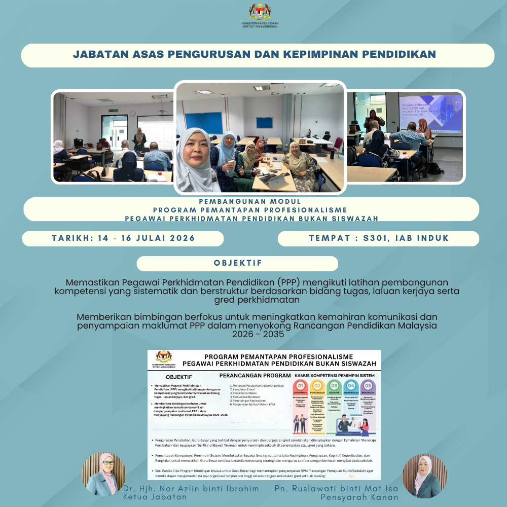14 16 JUL OPR PEMBANGUNAN MODUL PPP BUKAN SISWAZAH