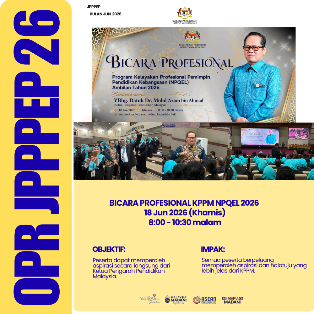 3 OPR Bicara Profesional KPPM NPQEL 2026 18 Jun 2026