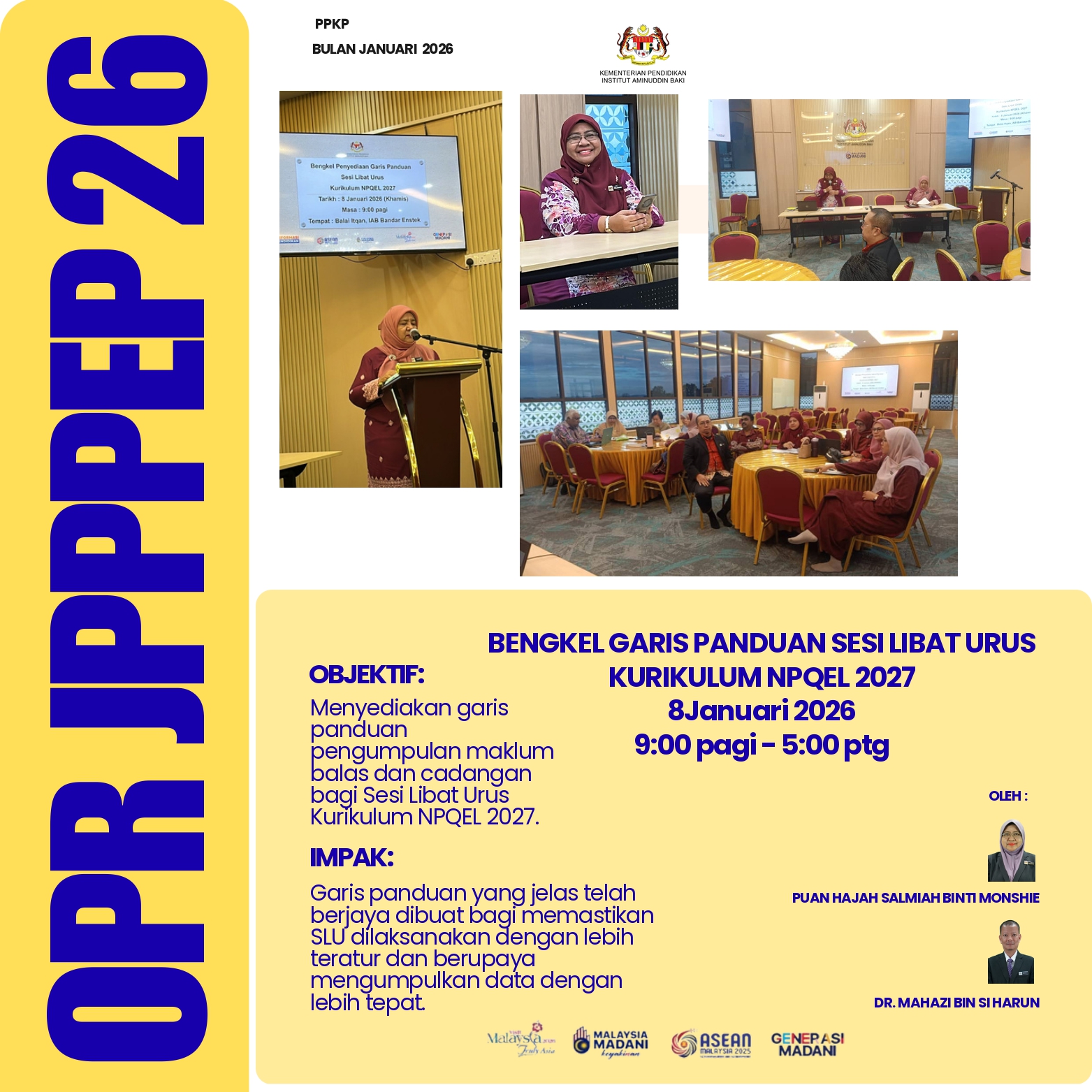 OPR BENGKEL GARIS PANDUAN SESI LIBAT URUS NPQEL 2027 8 Januari 2026 page 0001