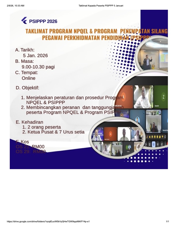 OPR 5 JANUARI 2026