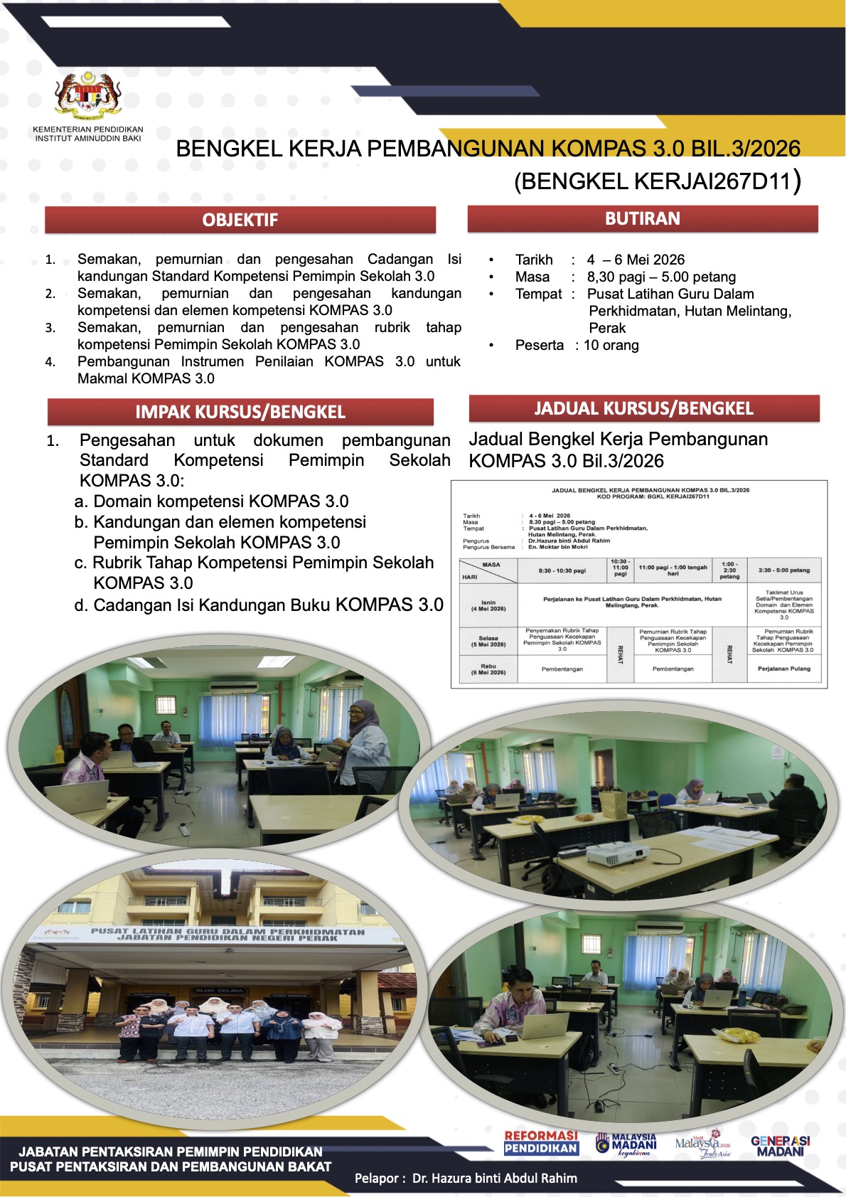 OPR BENGKEL KOMPAS 3.0 BIL.3 2026