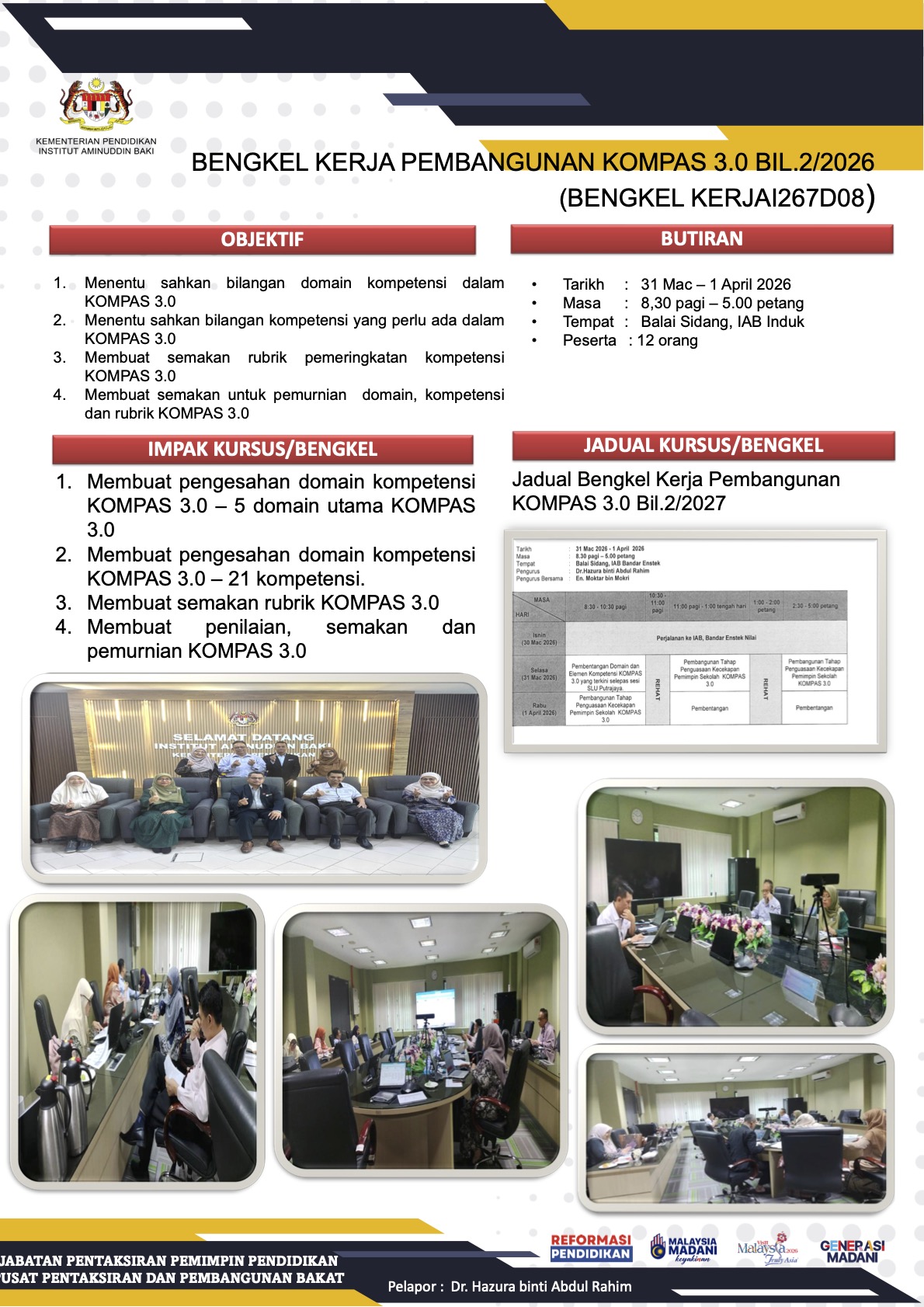 OPR BENGKEL KOMPPAS 3.0 BIL.2 2026