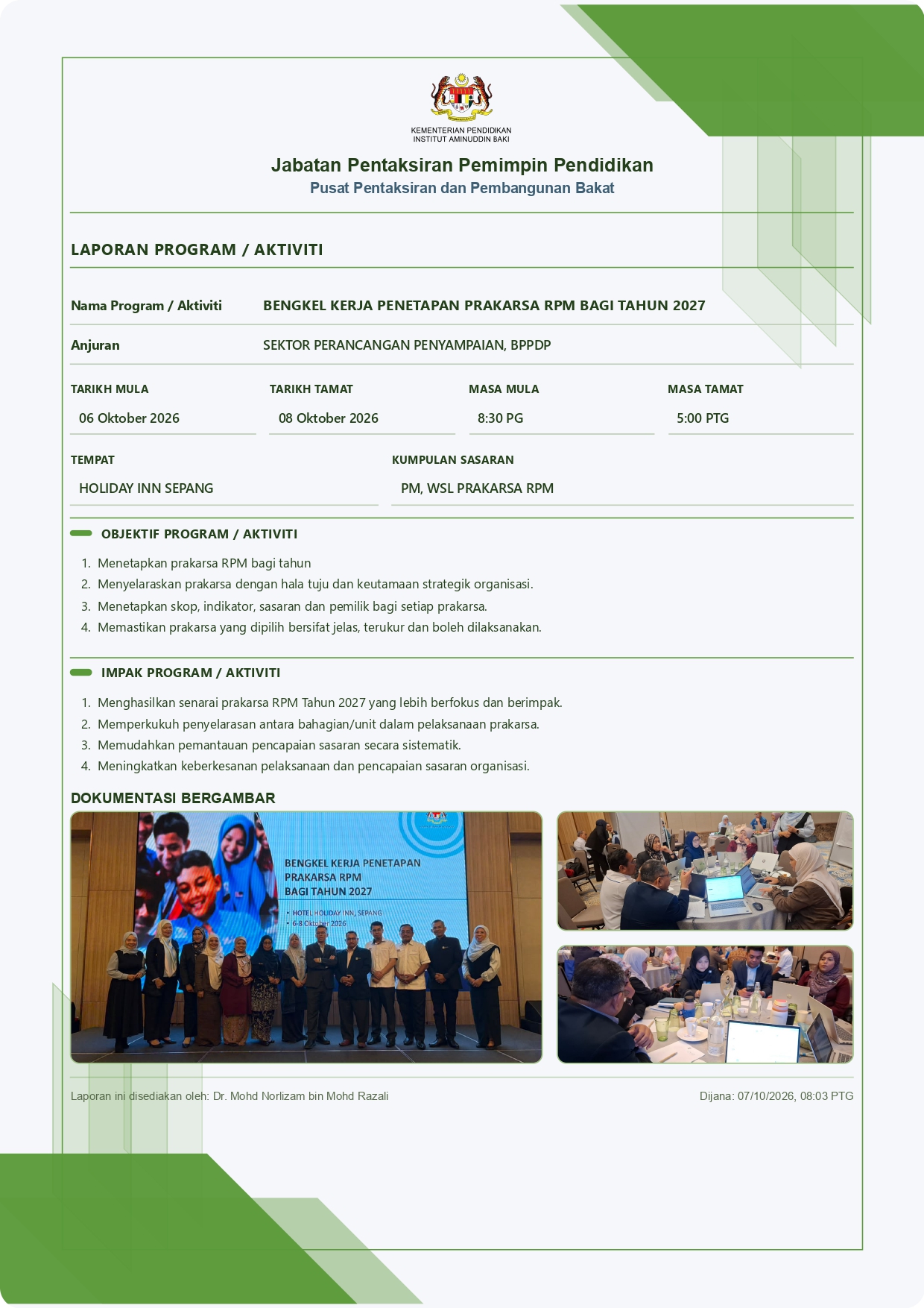 OPR BENGKEL PENETAPAN PRAKARSA 2027 6 8 OKT page 0001