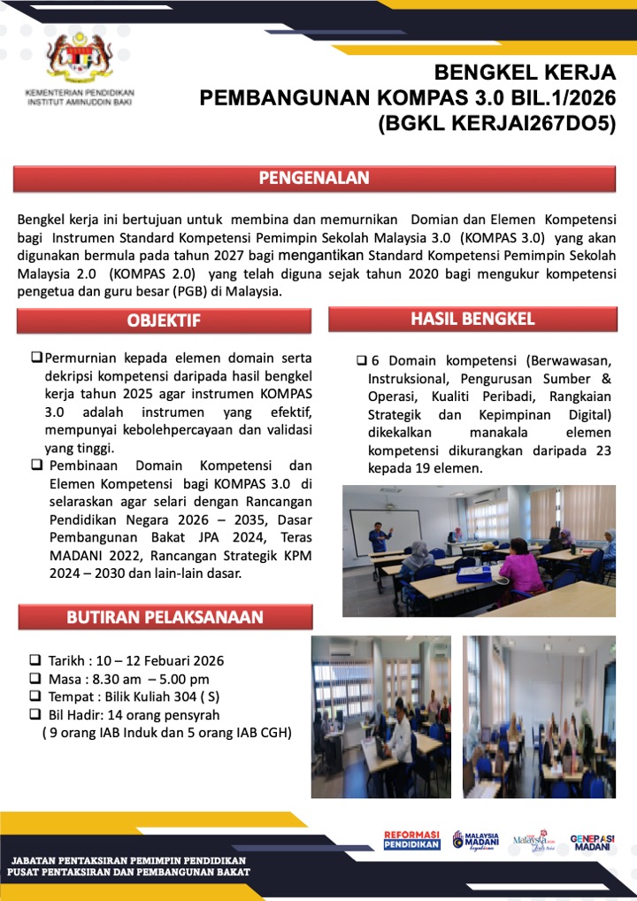 OPR Bengkel Kerja Pembangunan Kompas 1 2026 1