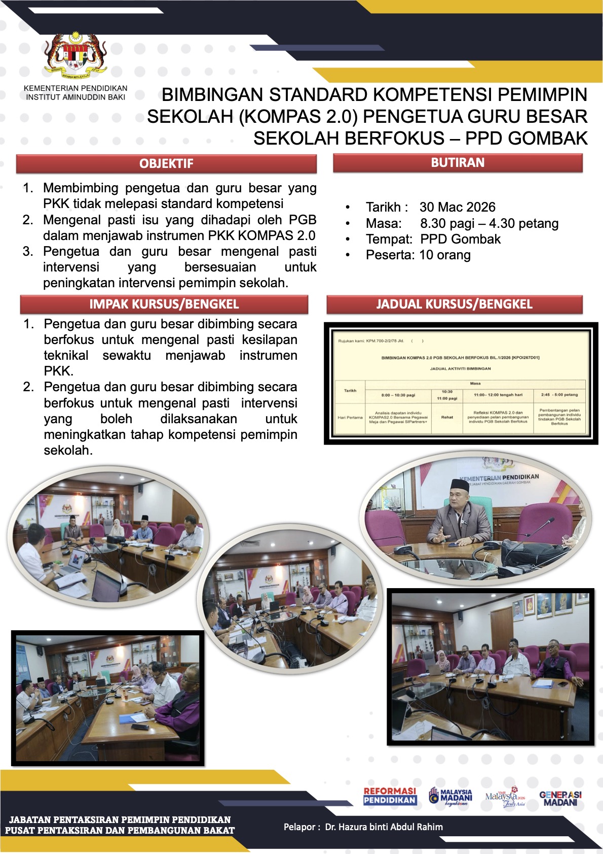 OPR Bimbingan PPD GOMBAK