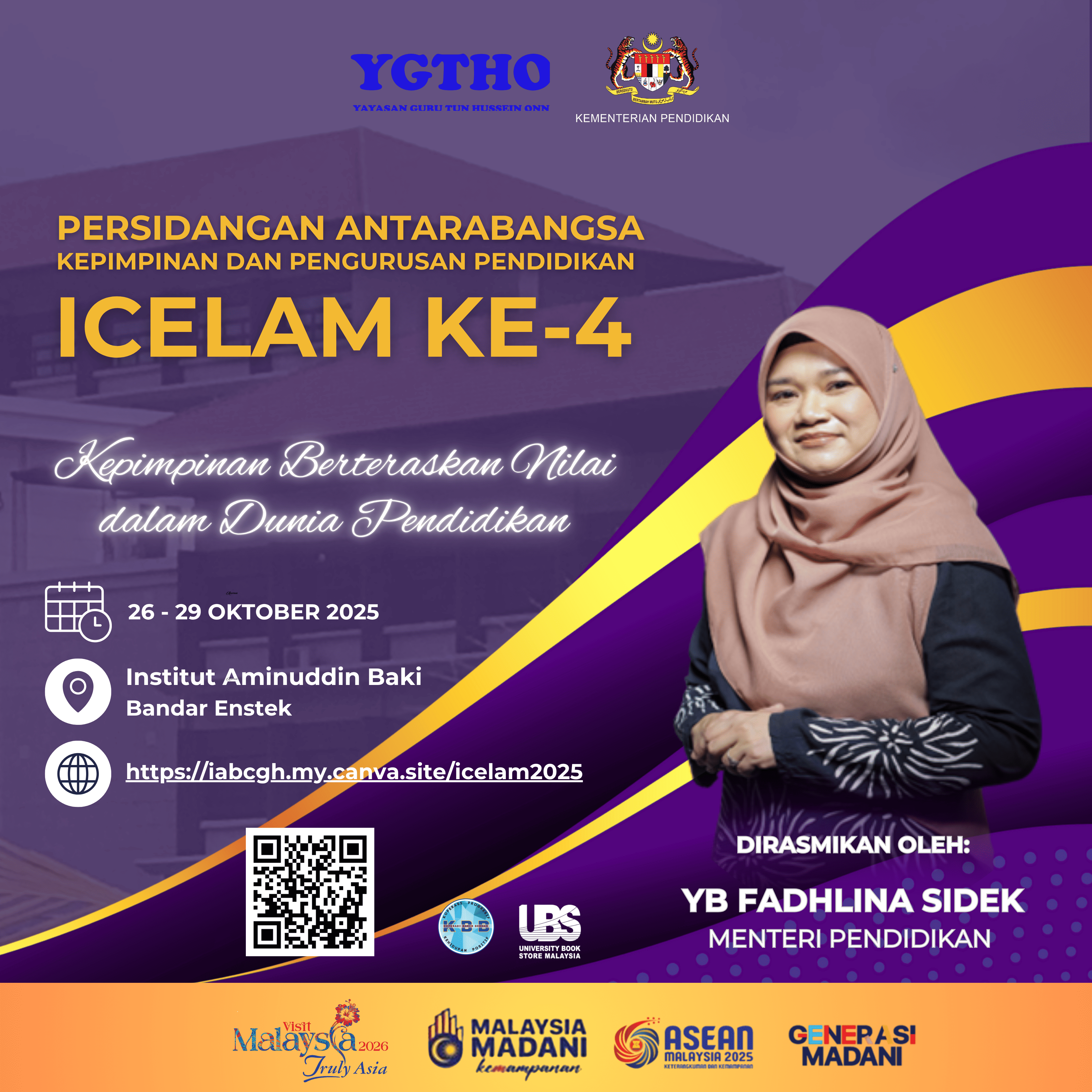 Persidangan Antarabangsa Kepimpinan dan Pengurusan Pendidikan ICELAM ke-4