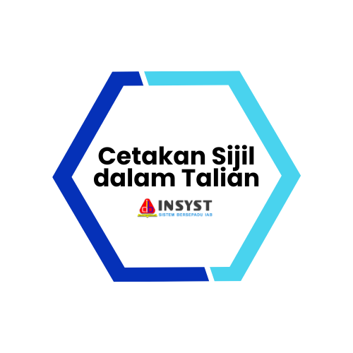 Cetakan Sijil dalam Talian