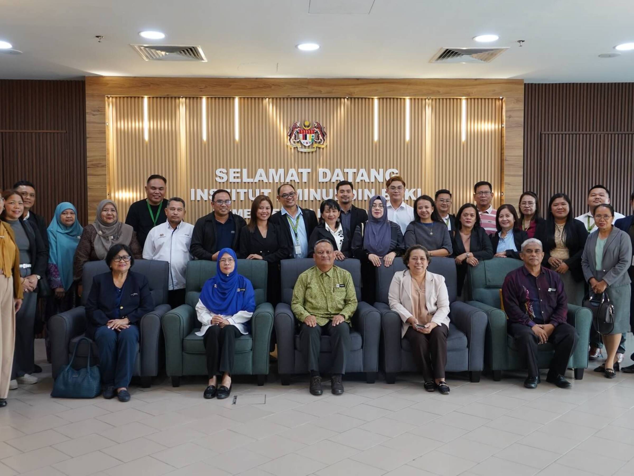 Lawatan Penanda Aras Antarabangsa daripada Notre Dame of Marbel University, Filipina