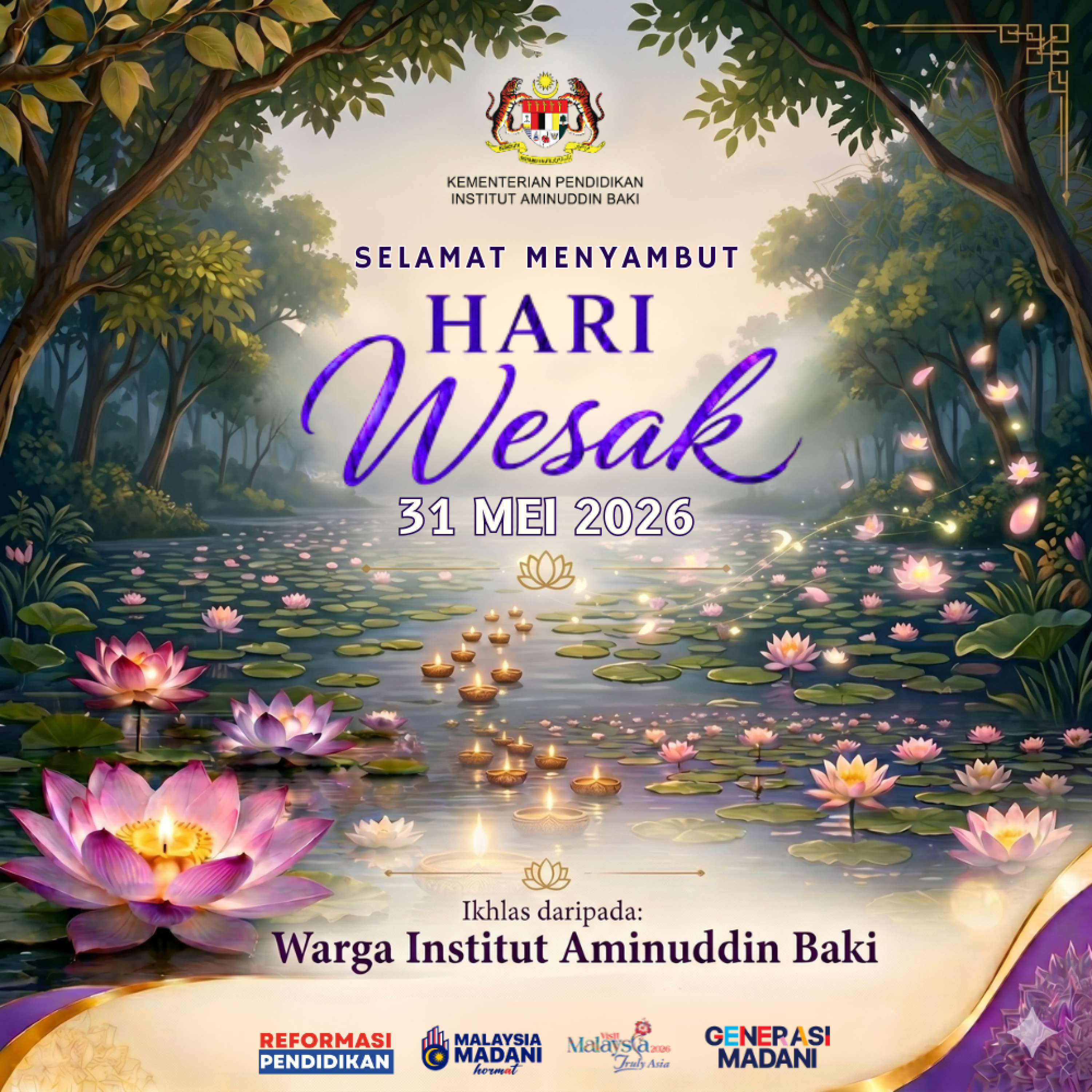 Selamat Menyambut Hari Wesak