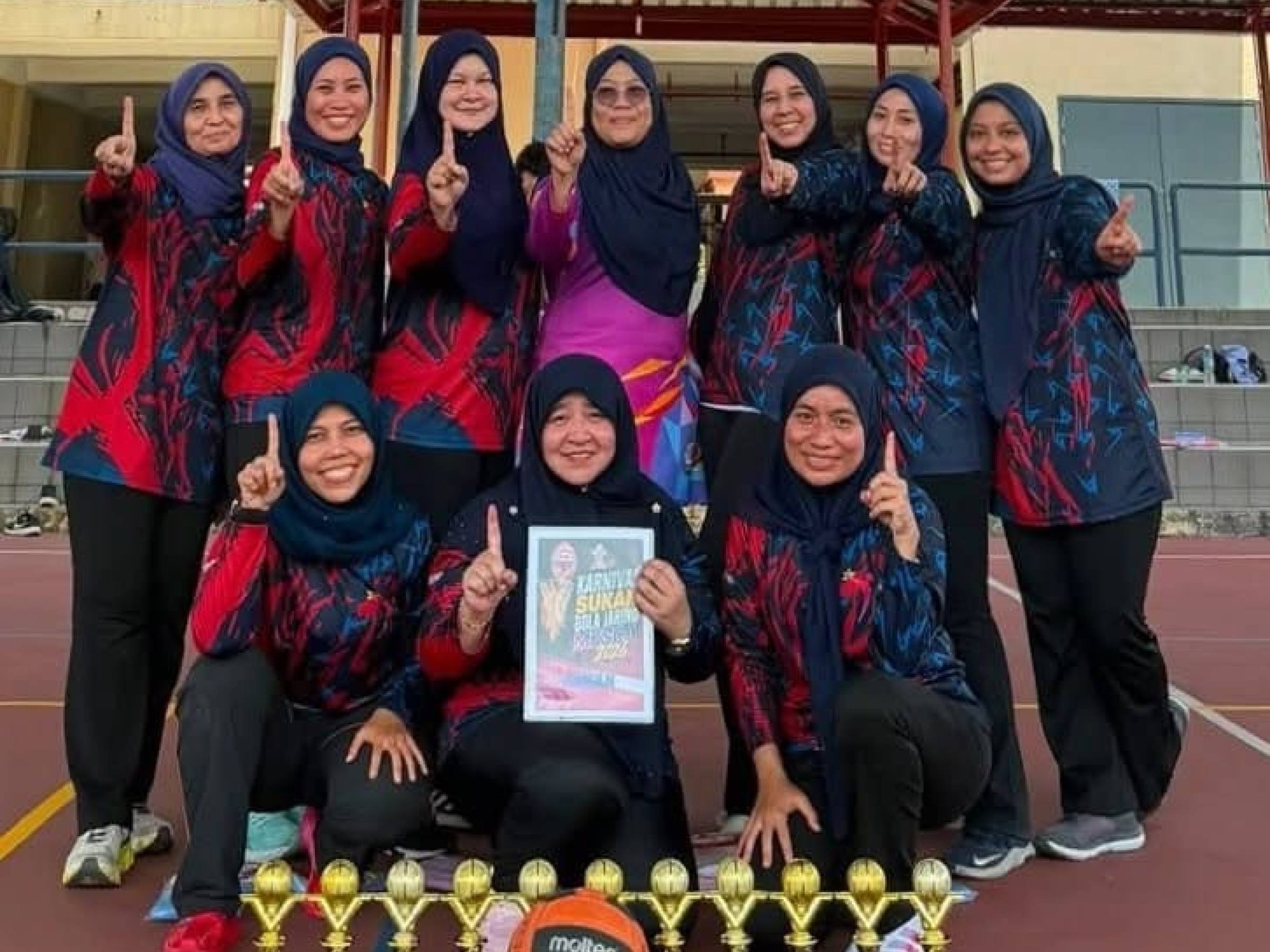 Pasukan Bola Jaring  IAB telah merangkul gelaran JOHAN dalam Karnival Bola Jaring MESCA 2026